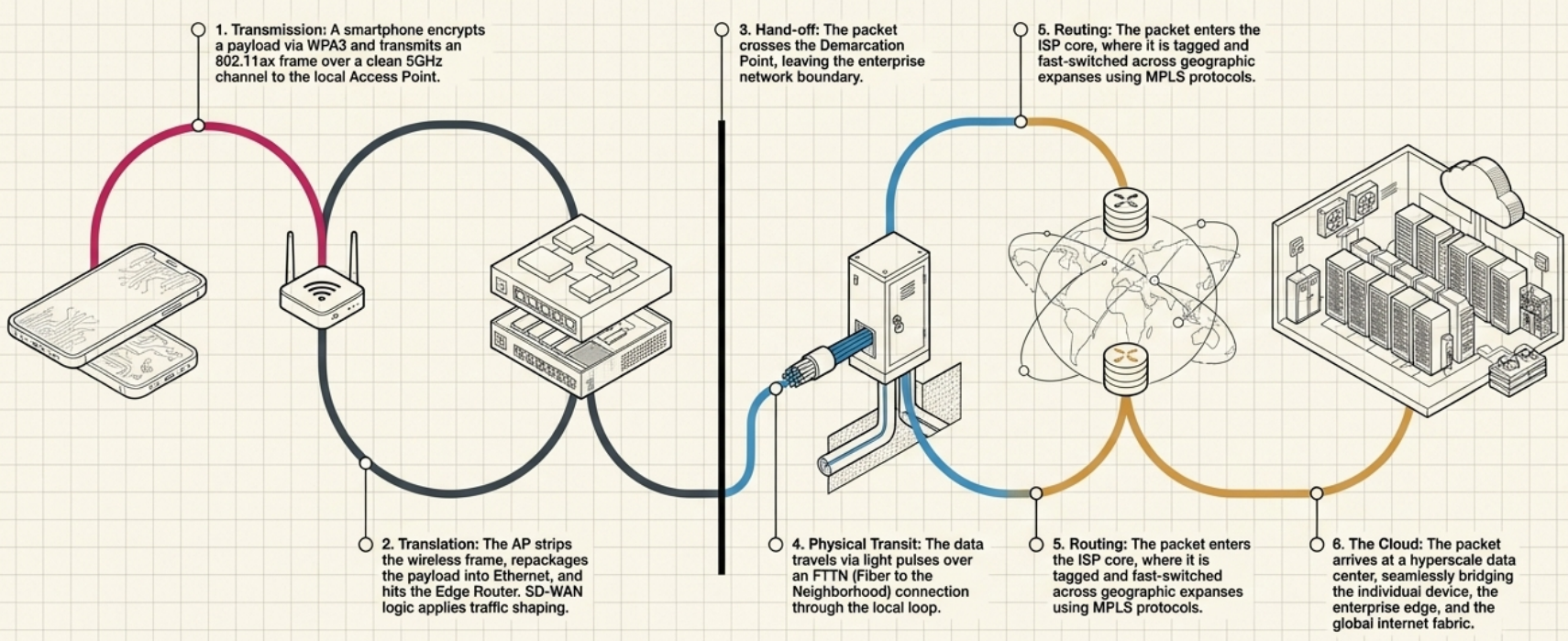 Path of a Packet