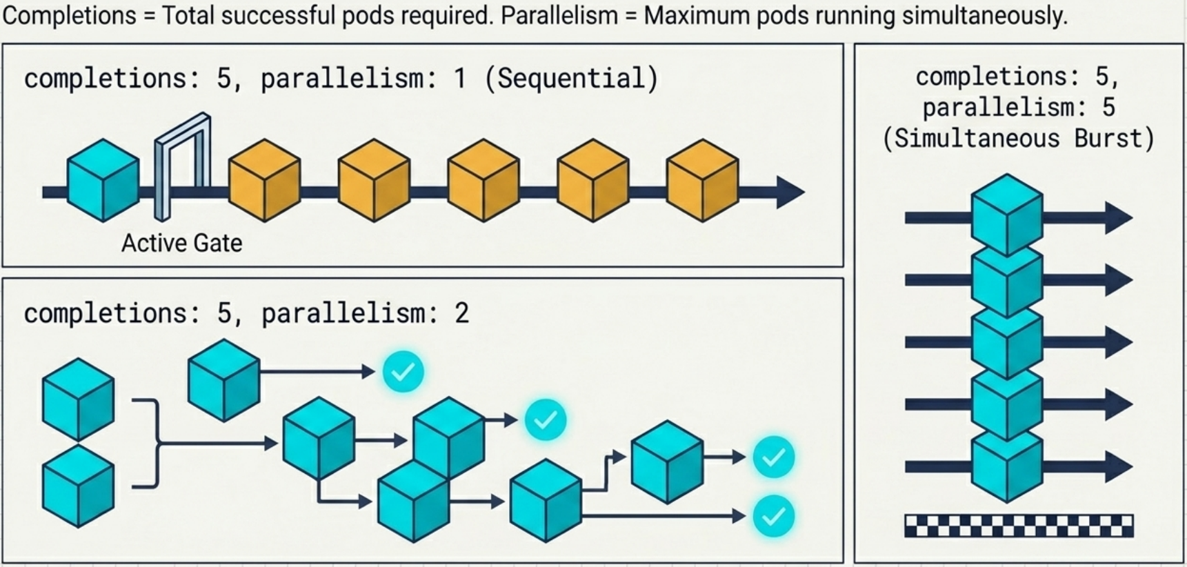 Job Parallelism Completions