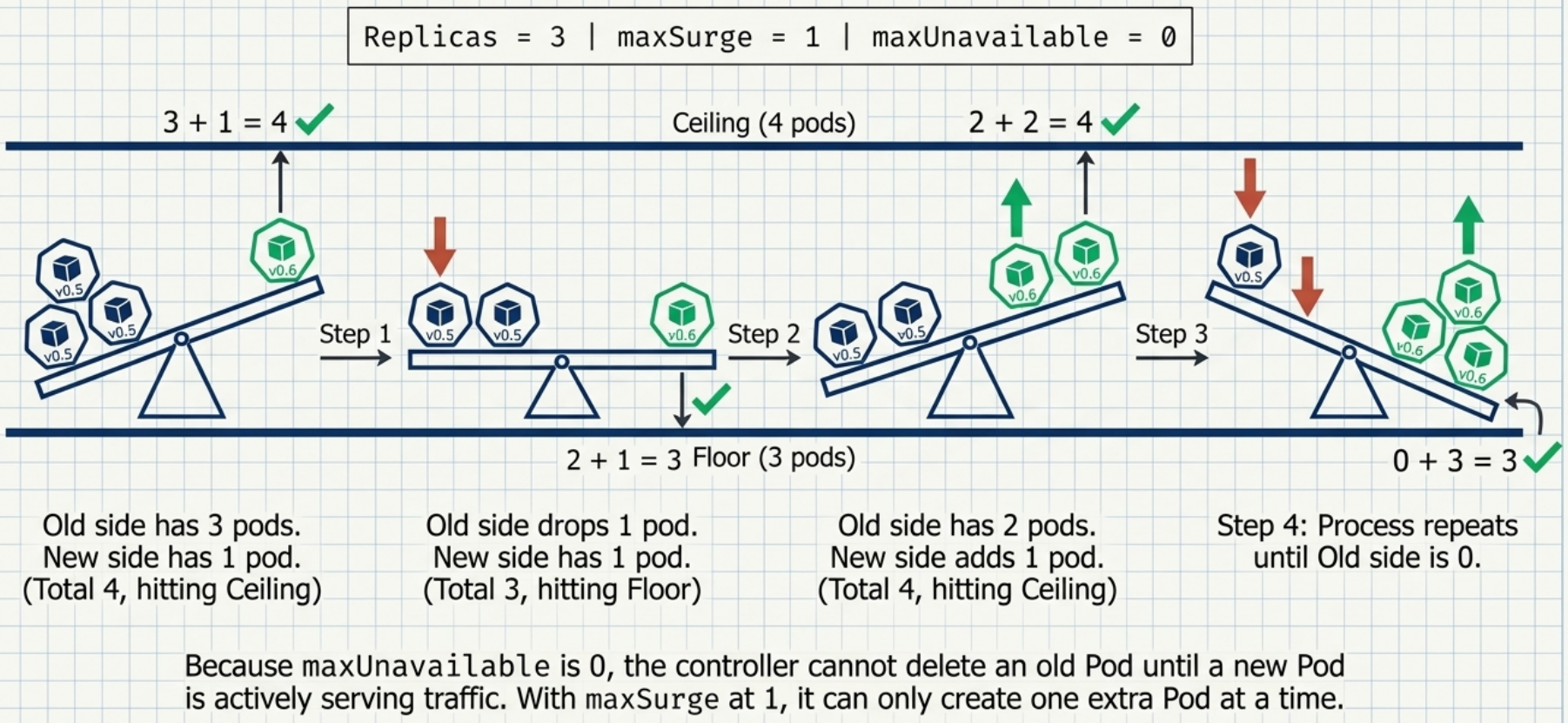 Rolling Update Strategy Examples